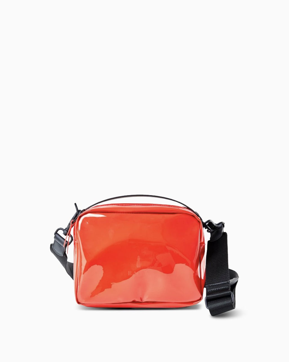 ショルダーバッグ RAINS Box W3 Shoulder Bag - RAINS - Synthetic - Green Rains® Box Bag in Black for $125 | Free Shipping