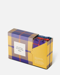 Standard Baggu Set of Three - Tartans