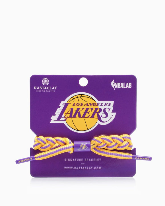 Rastaclat Braided Bracelet - Los Angeles Lakers