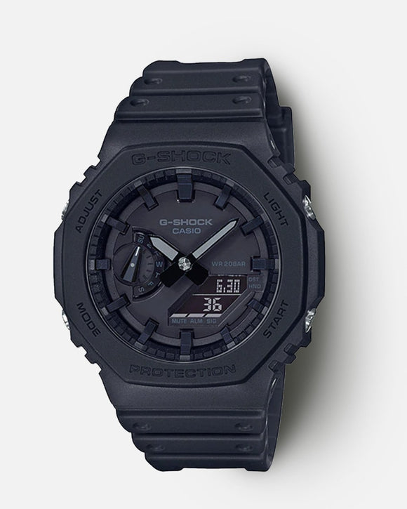 G-Shock GA-2100-1A Analog Digital Watch - All Black