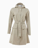 RAINS Curve Jacket - Beige