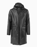 RAINS Transparent Hooded Coat - S/M