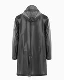 RAINS Transparent Hooded Coat - S/M