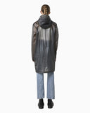 RAINS Transparent Hooded Coat - S/M