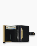 Secrid Mini Wallet Crisple Black and Gold